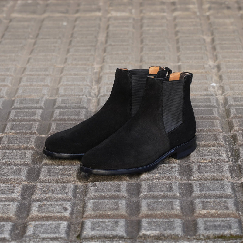 【coming soon】ALBERT (アルバート) BLK. SUEDE/ CALF